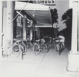 Bicycles downtown