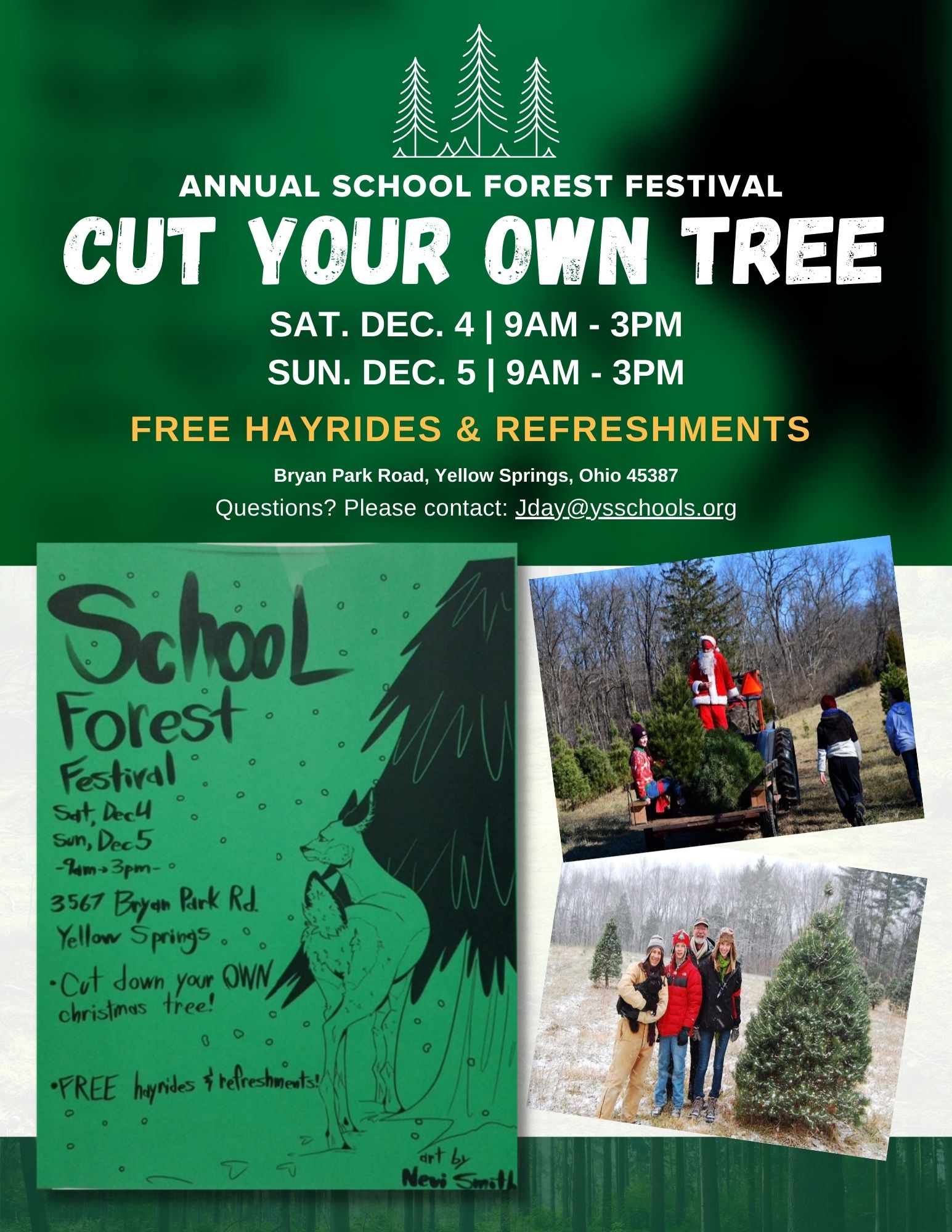 School forest flyer