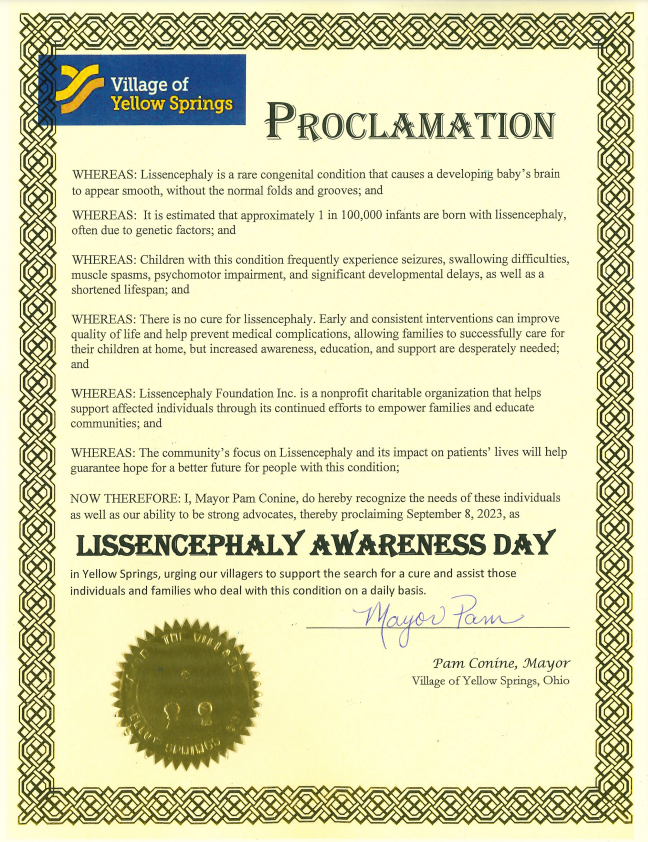 Lissencephaly Awareness Day